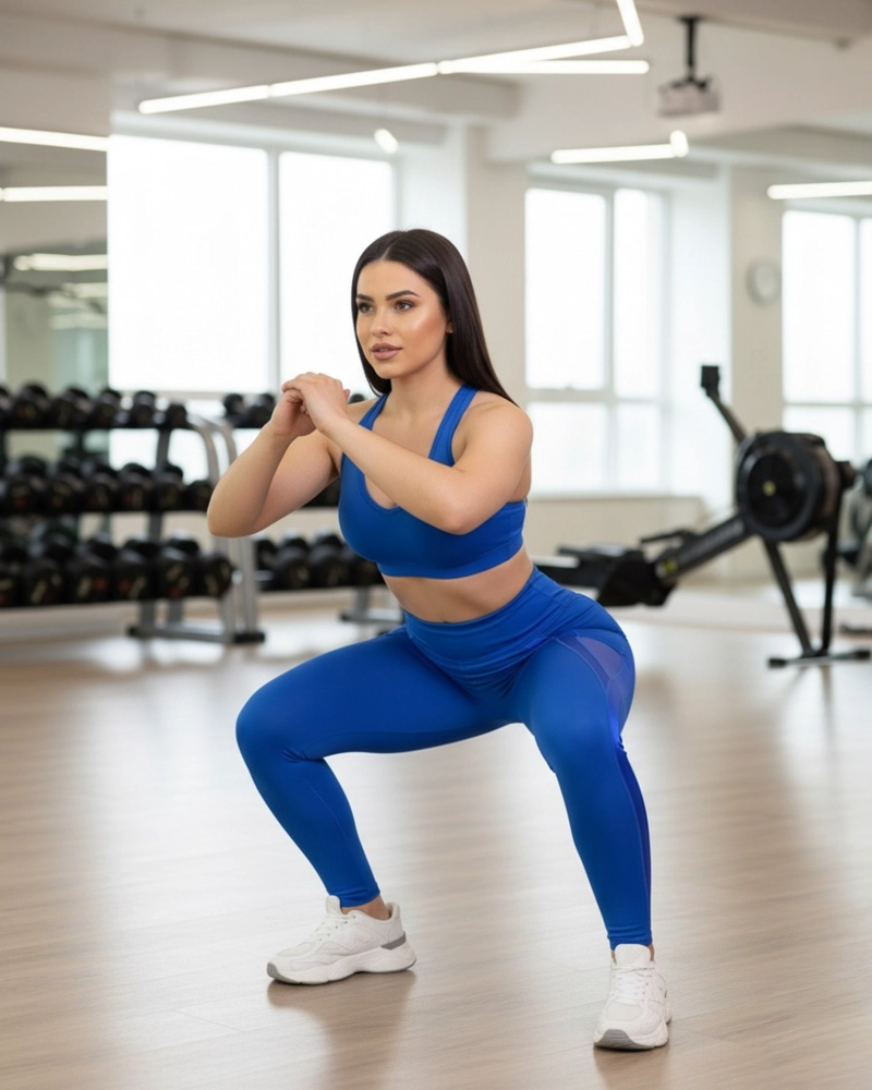 CALZA MUJER DEPORTIVA LUXE CON BOLSILLOS LATERALES PUSH UP - 2