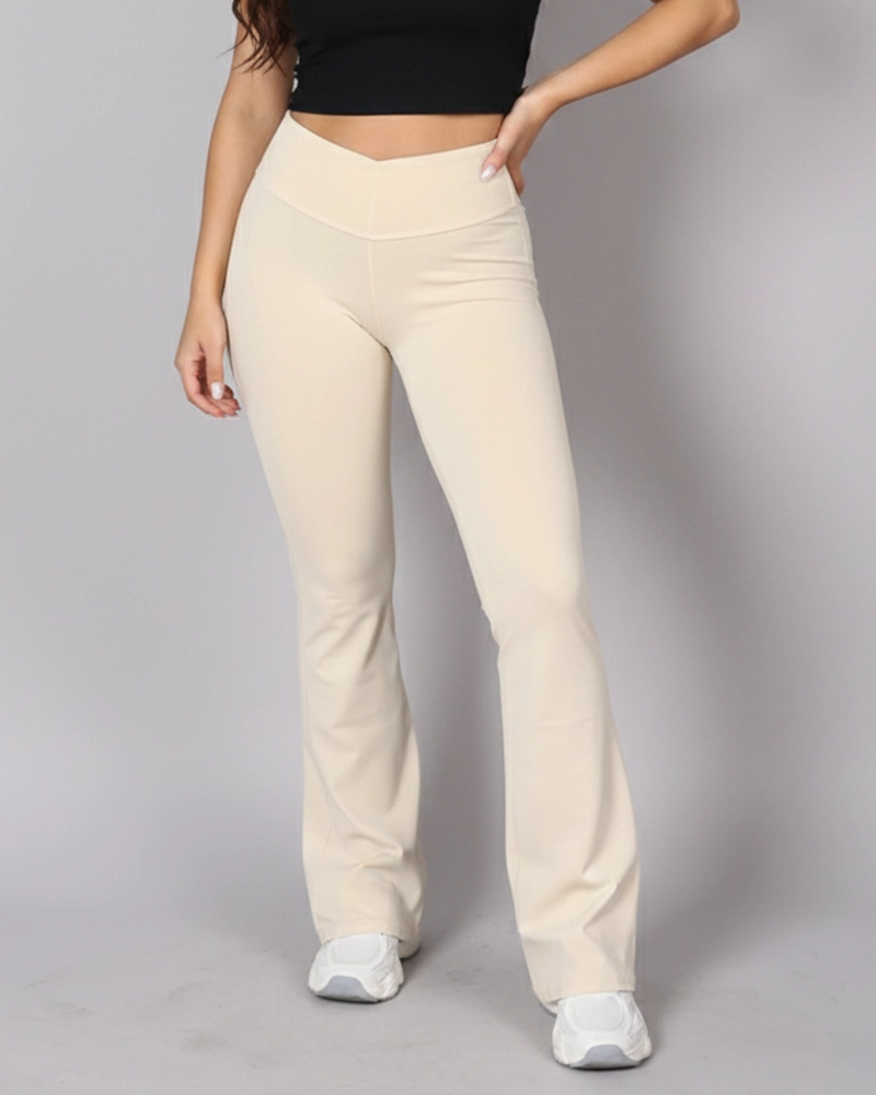 CALZA MUJER FLARE COMFORT PREMIUM BOTA ANCHA SOFT TOUCH - 1