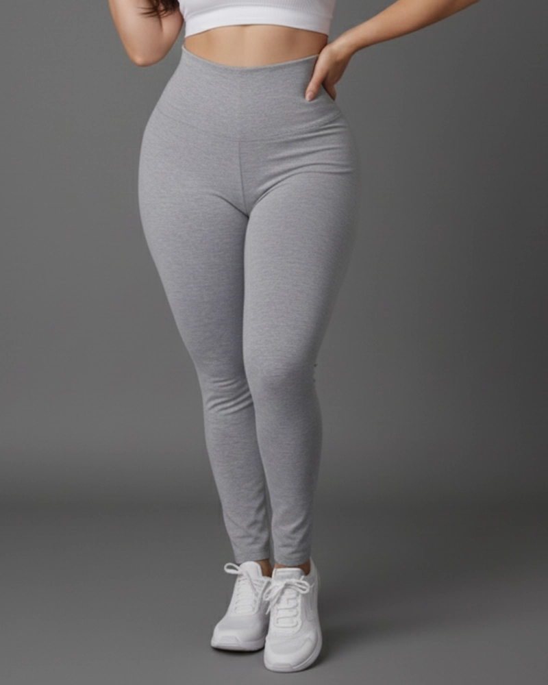 CALZA MUJER ALGODON NACIONAL PRETINA ALTA CALCE PERFECTO PREMIUM - 1