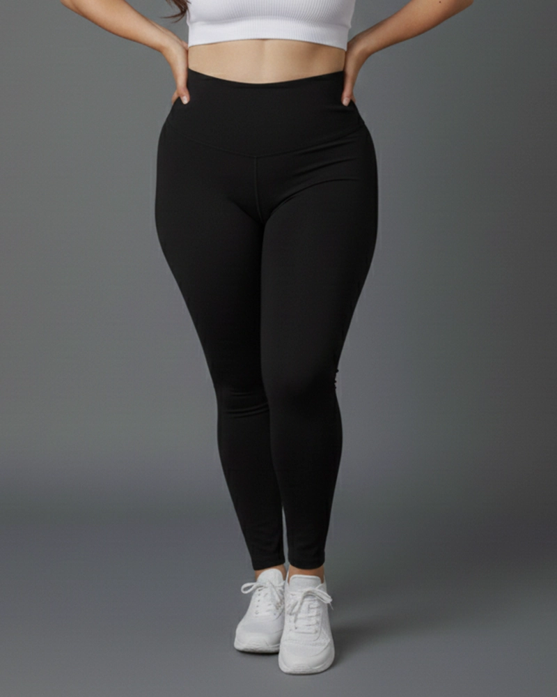 CALZA MUJER ALGODON NACIONAL PRETINA ALTA CALCE PERFECTO PREMIUM - 1