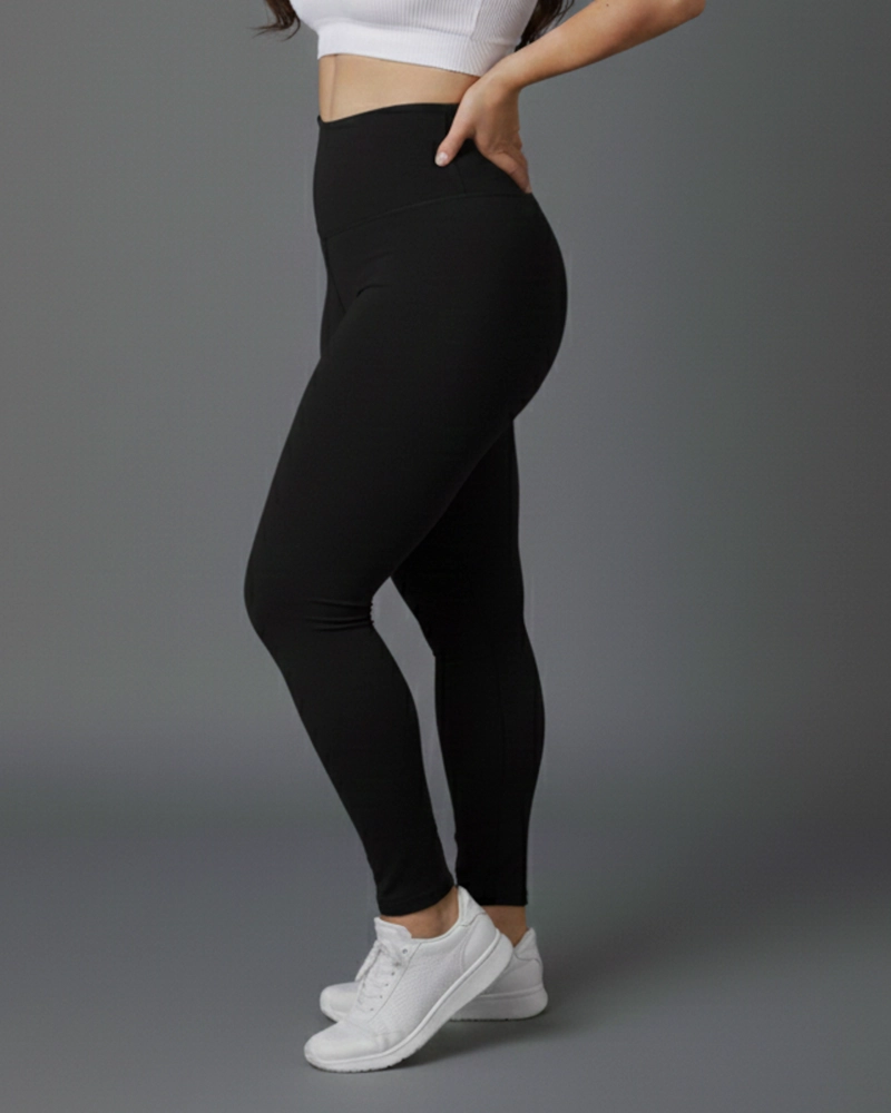 CALZA MUJER ALGODON NACIONAL PRETINA ALTA CALCE PERFECTO PREMIUM - 2