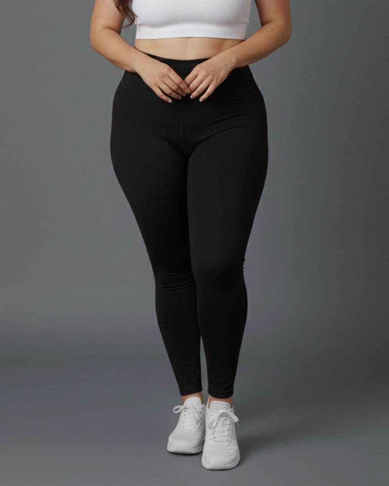 CALZA MUJER ALGODON NACIONAL PRETINA ALTA CALCE PERFECTO PREMIUM - 3