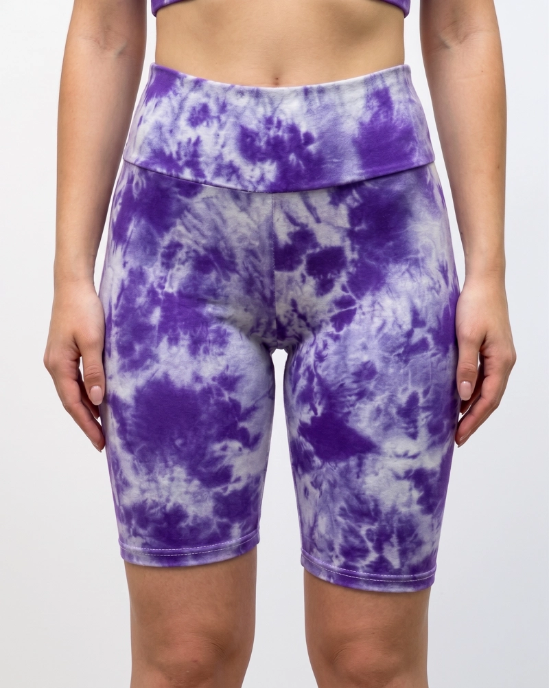 SHORT BIKER PIEL DE DURAZNO MUJER TIRO ALTO CALCE SUAVE - 1