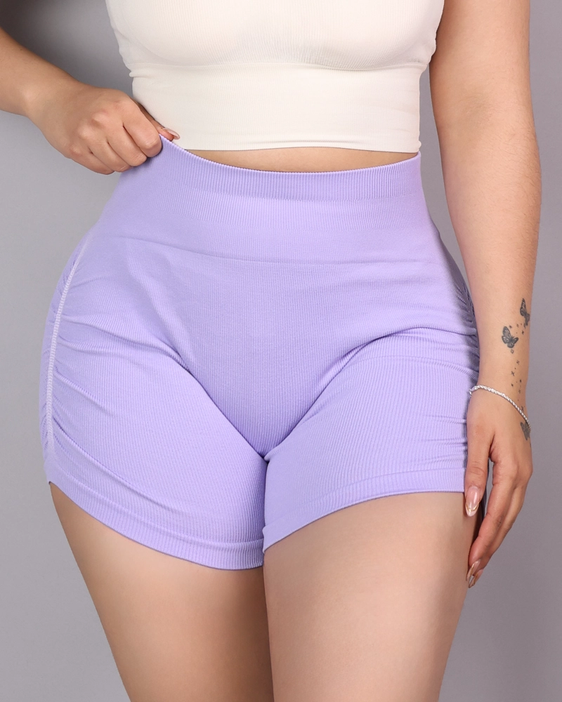 SHORT MUJER DEPORTIVO CON FRUNCIDOXTREME PUSH UP YJ246 - 3
