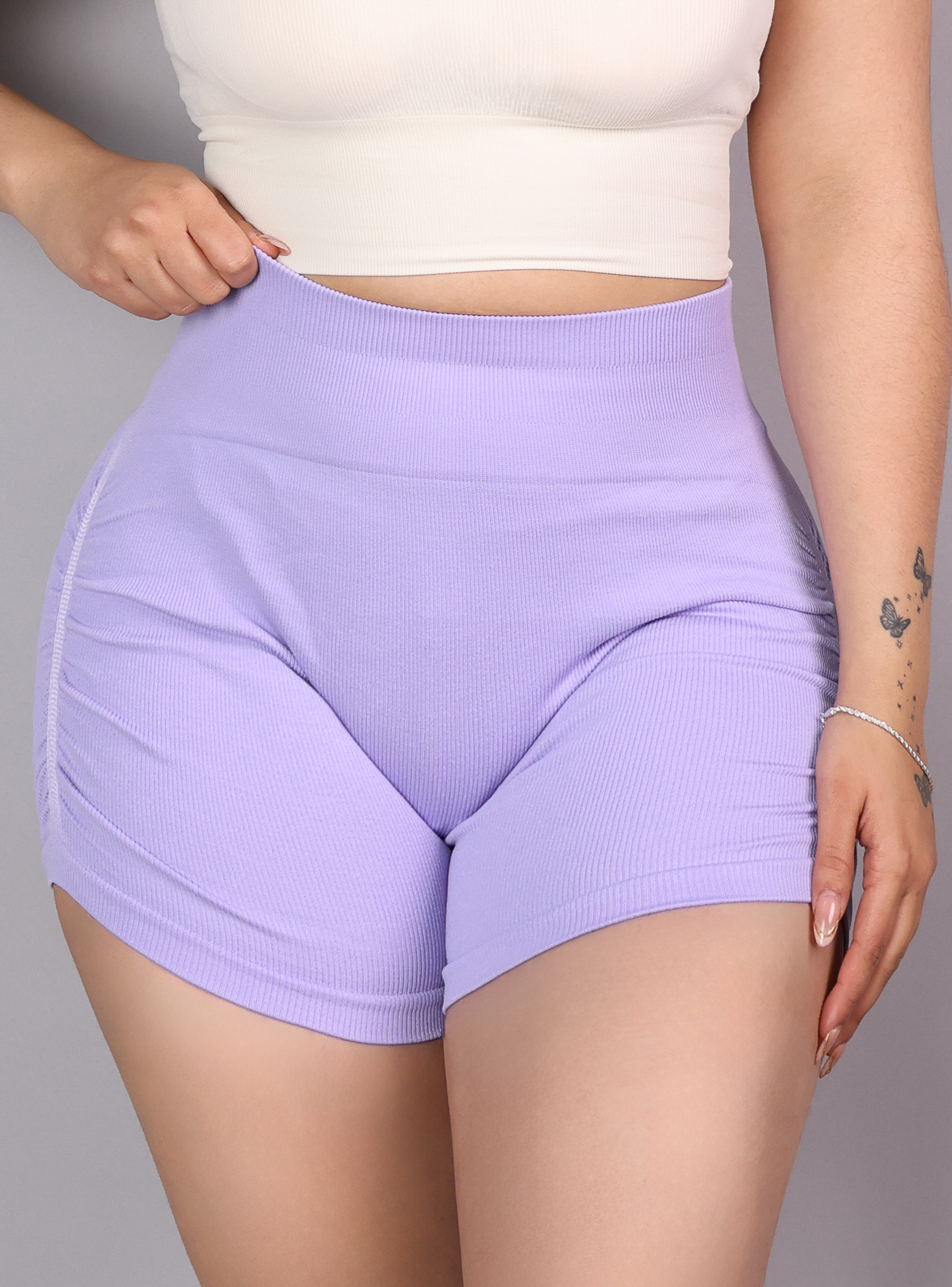 SHORT MUJER DEPORTIVO CON FRUNCIDOXTREME PUSH UP YJ246 - 5