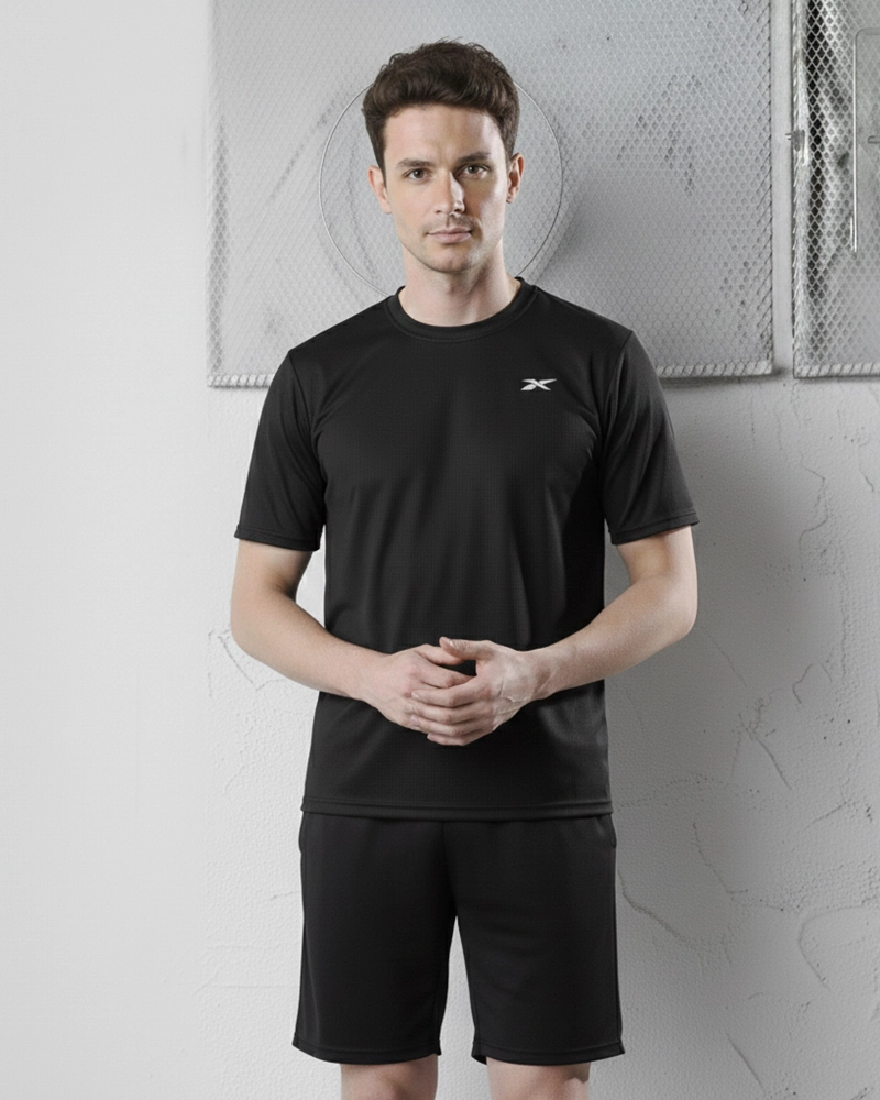 CONJUNTO DEPORTIVO HOMBRE 2 PIEZAS SHORT Y POLERA DRY FIT JYT410 - 2