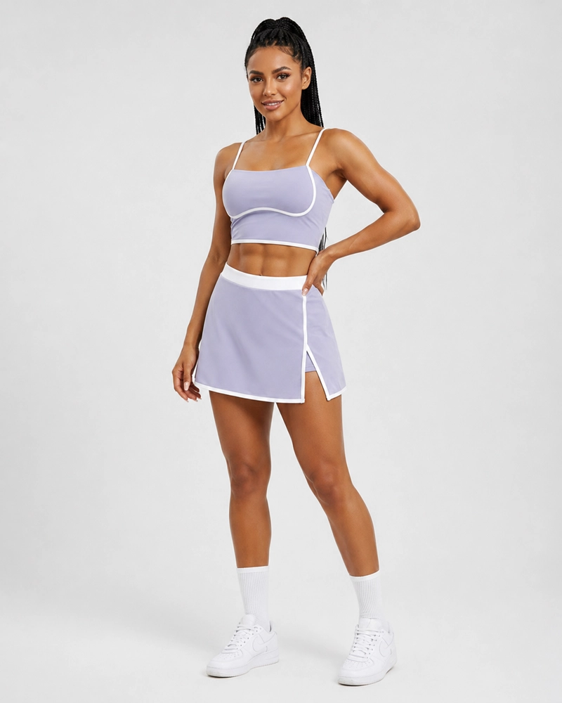 CONJUNTO TENIS Y PADEL MUJER FALDA SHORT PREMIUM YJ148 - 4