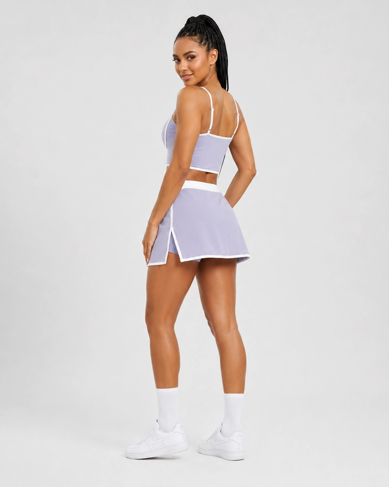 CONJUNTO TENIS Y PADEL MUJER FALDA SHORT PREMIUM YJ148 - 5