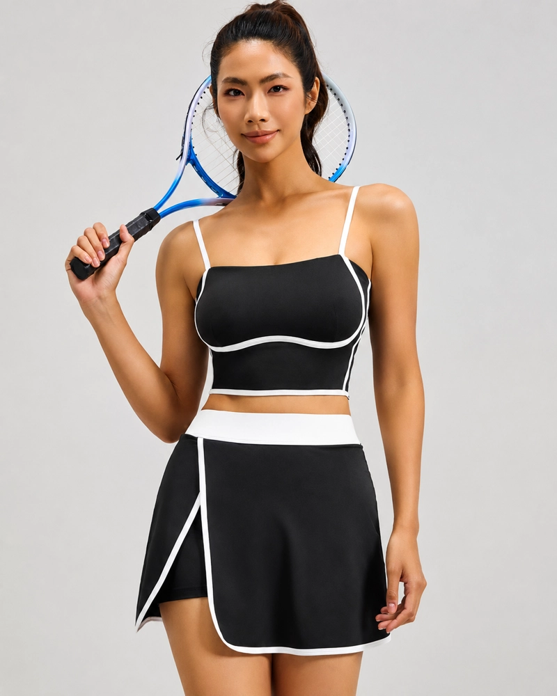CONJUNTO TENIS Y PADEL MUJER FALDA SHORT PREMIUM YJ148 - 7