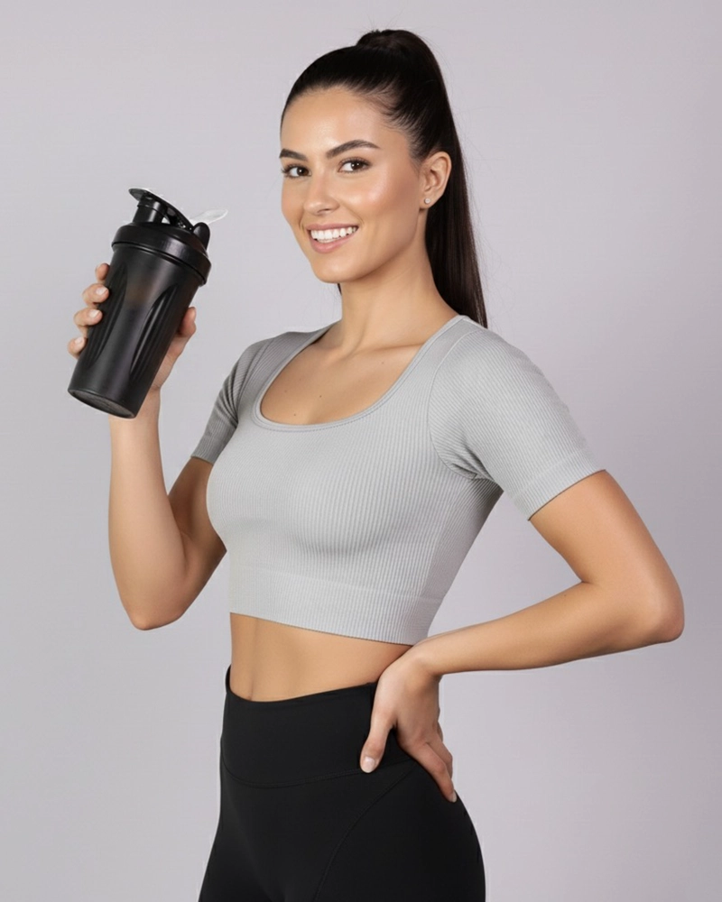 CAMISETA DEPORTIVA MUJER YJ195 ESTILO MODERNO 2026 - 3