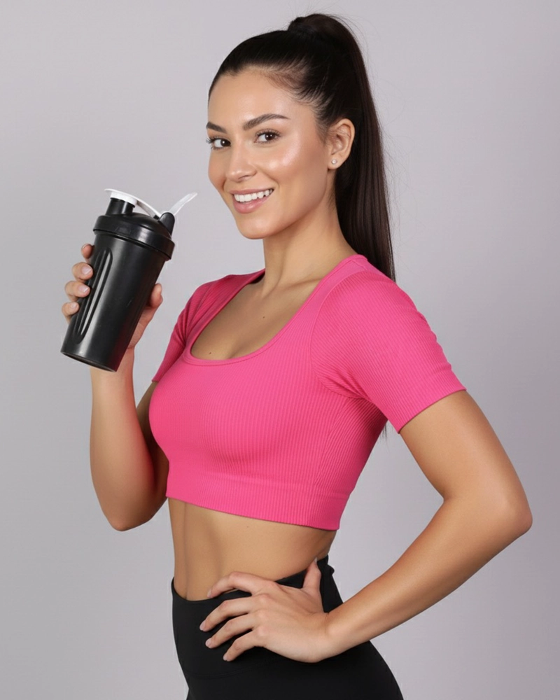 CAMISETA DEPORTIVA MUJER YJ195 ESTILO MODERNO 2026 - 4
