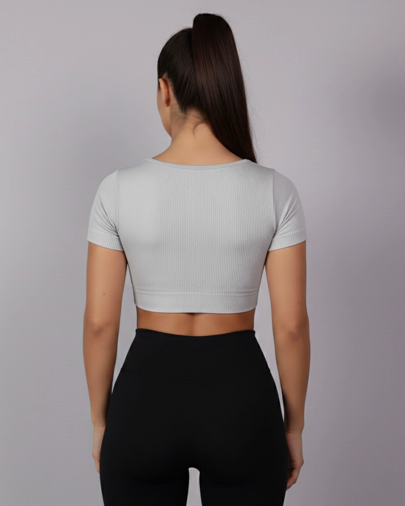 CAMISETA DEPORTIVA MUJER YJ195 ESTILO MODERNO 2026 - 4