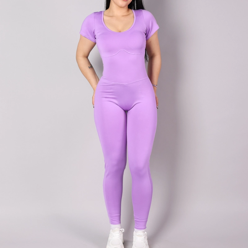 ENTERIZO FITNESS MUJER V-BACK ELEGANCE TRANSPIRABLE - 2