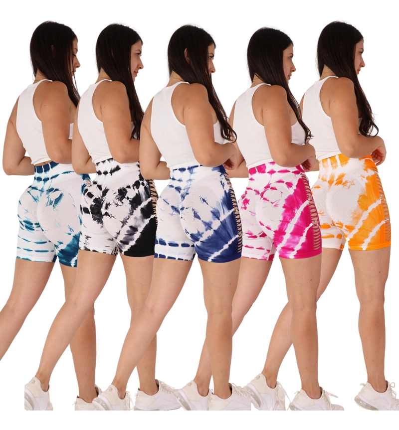 PACK DE 5 SHORTS DEPORTIVOS PARA MUJER CON PUSH UP BX109 - 1