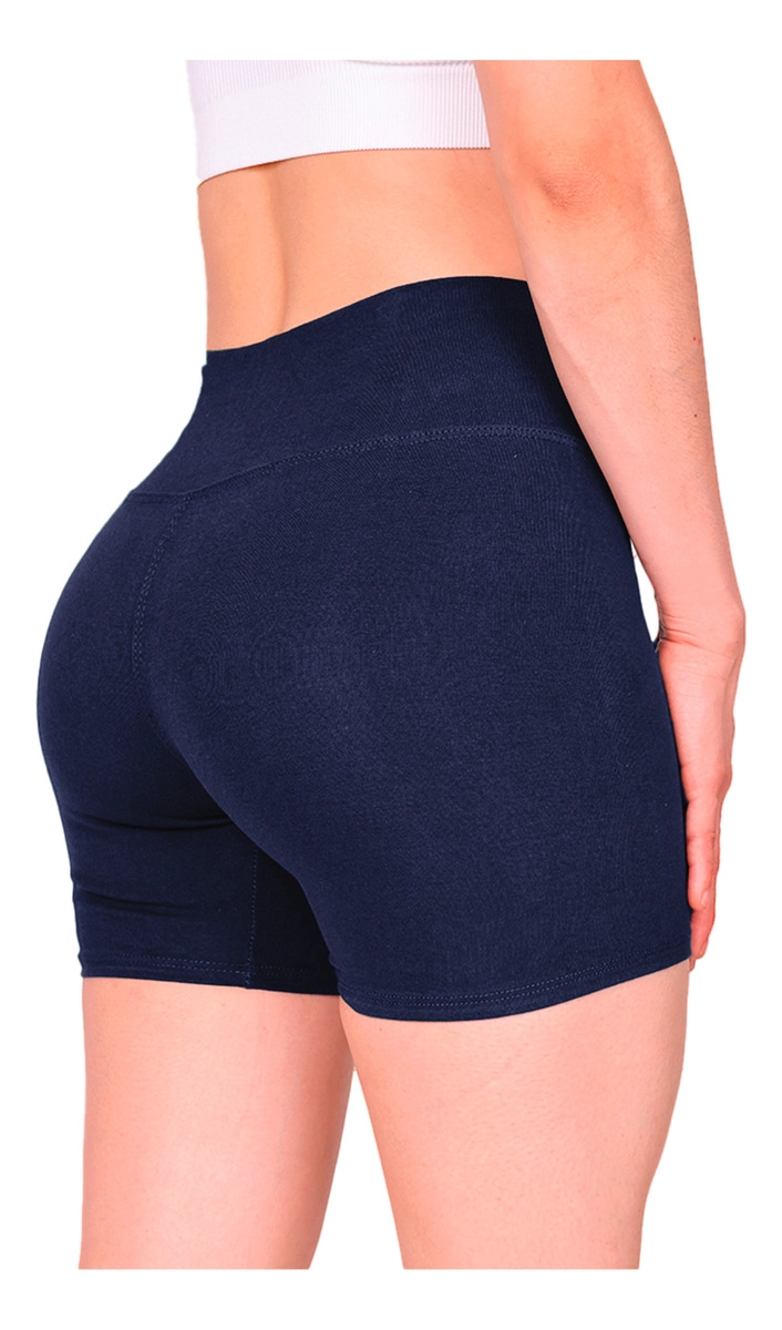 PACK 3 SHORTS MUJER ALGODON NACIONAL CALZA CORTA CHILE - 2