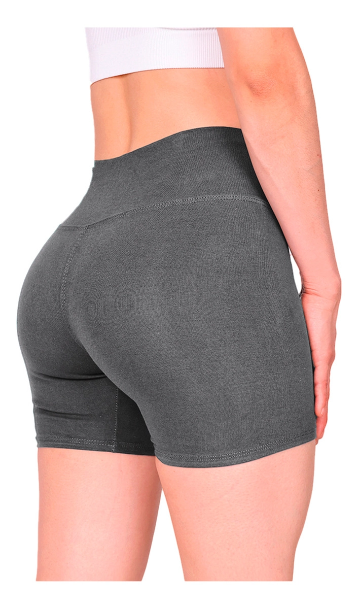 PACK 3 SHORTS MUJER ALGODON NACIONAL CALZA CORTA CHILE - 2