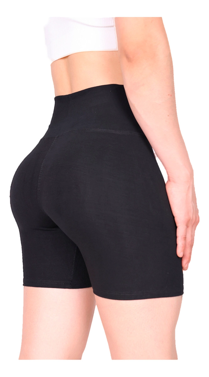 PACK 3 SHORTS MUJER ALGODON NACIONAL CALZA CORTA CHILE - 4