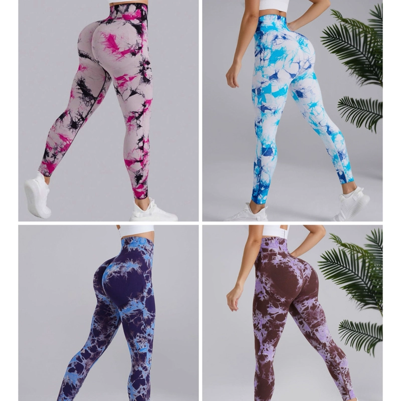 PACK 4 LEGGINGS DEPORTIVOS PUSH UP SEAMLESS - 1