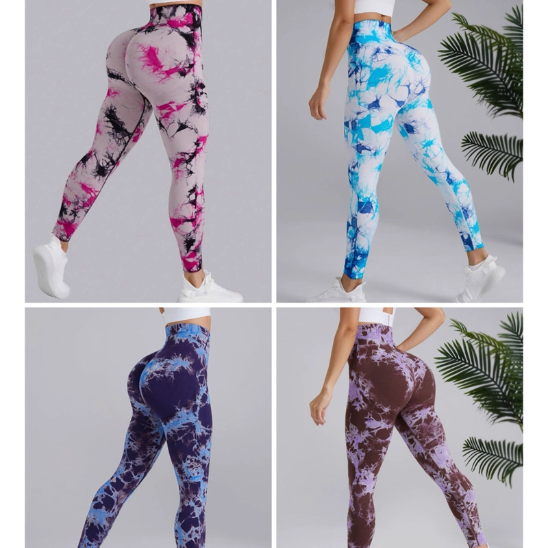 PACK 4 LEGGINGS DEPORTIVOS PUSH UP SEAMLESS - 1