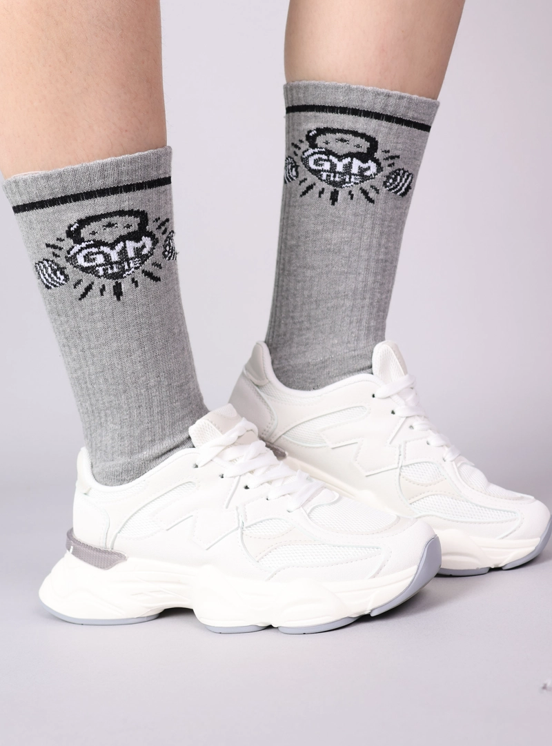 CALCETA DEPORTIVA MD03 GYM TIME CALIDAD PREMIUM - 3