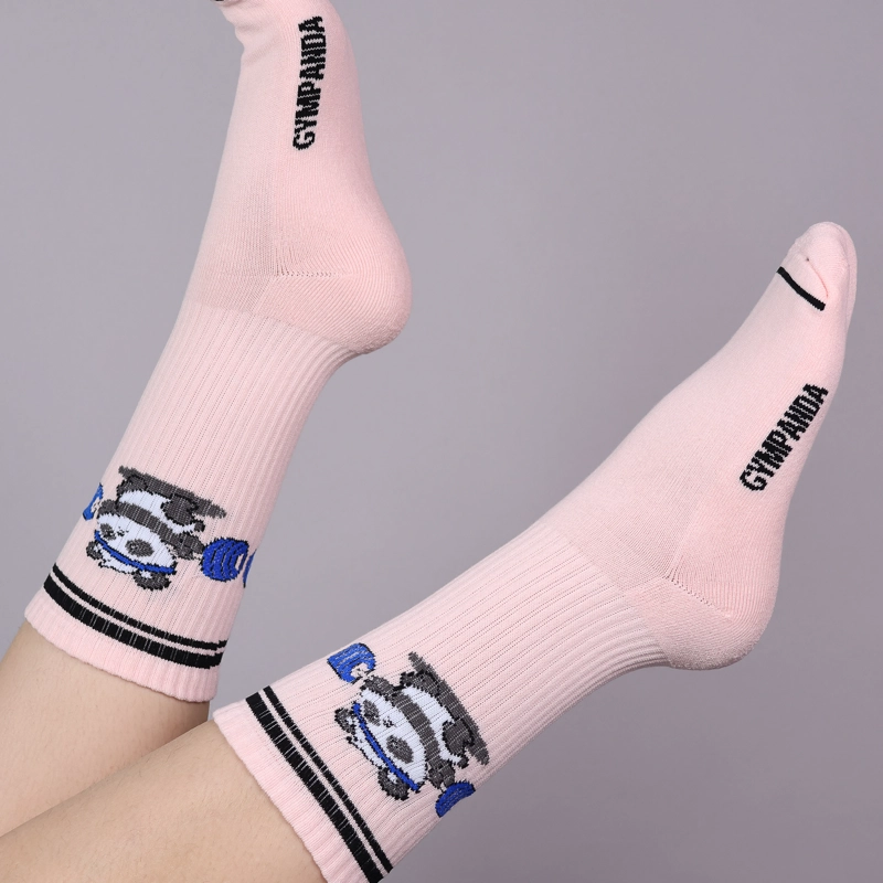 CALCETA GYM MUJER MD12 ESTILO PANDA CONFORT - 1