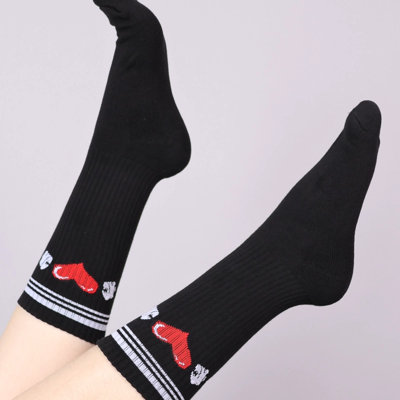 CALCETINES DEPORTIVOS MUJER DISEÑO CORAZON MD17 GYM - 1