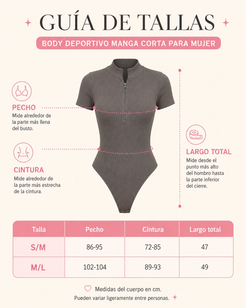 BODY FAJA MODELADORA MUJER MANGAS Y CIERRE FRONTAL - 6