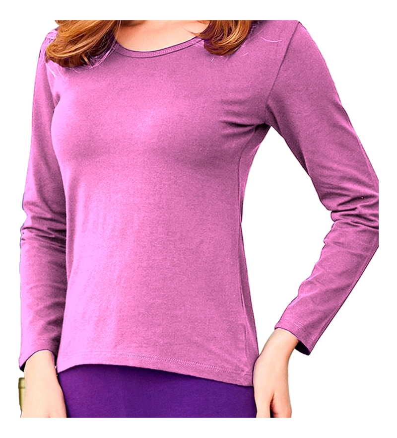 CAMISETA PRIMERA CAPA MUJER BAMBU 100% NATURAL - 3