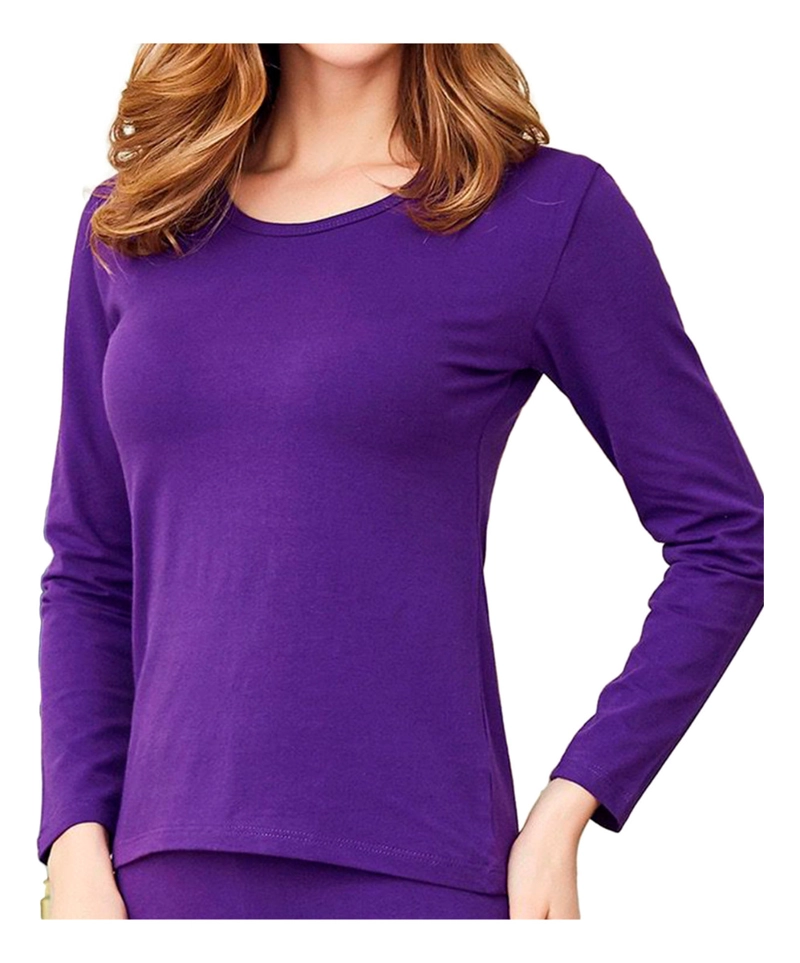 CAMISETA PRIMERA CAPA MUJER BAMBU 100% NATURAL - 3