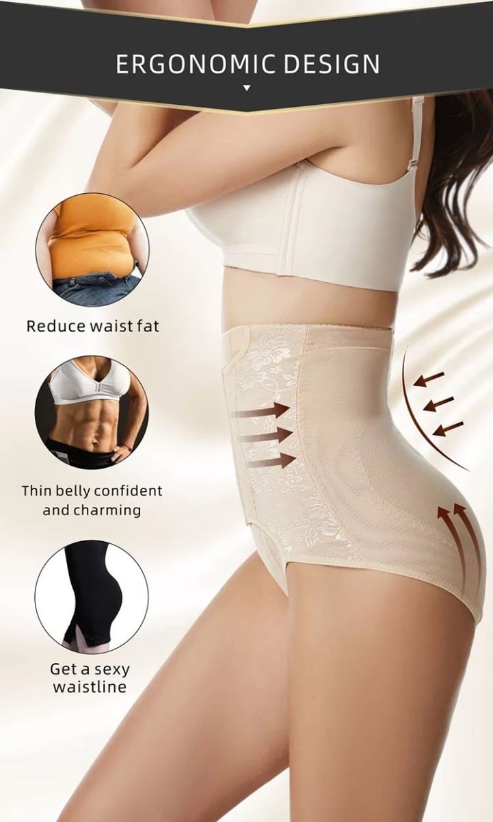 FAJA MODELADORA ALTA COMPRESION CON BROCHES Y REALCE - 3