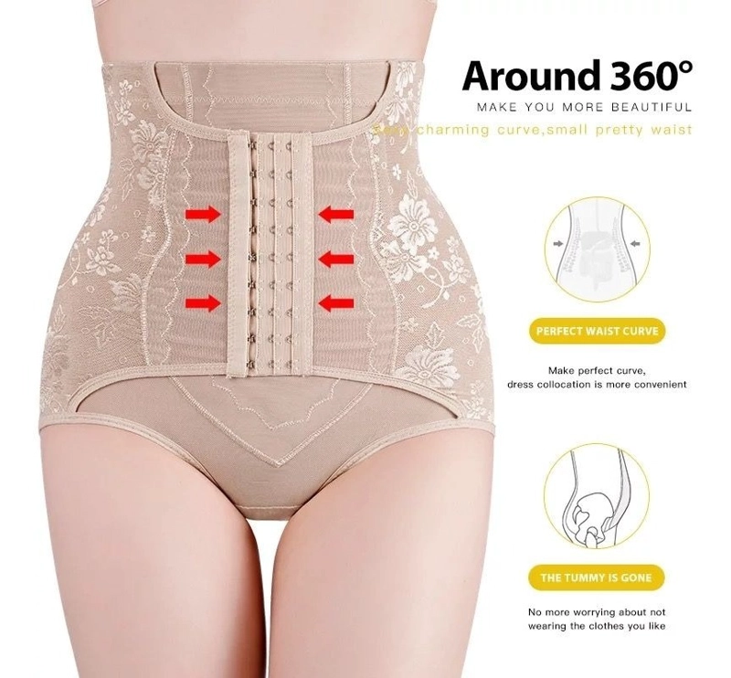 FAJA MODELADORA ALTA COMPRESION CON BROCHES Y REALCE - 5