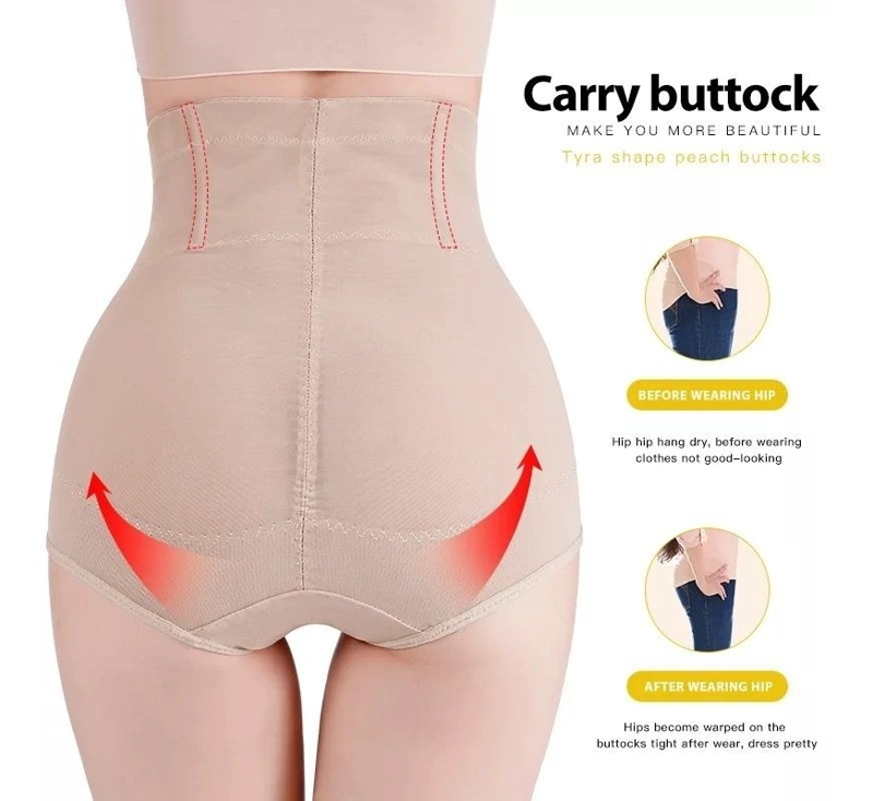 FAJA MODELADORA ALTA COMPRESION CON BROCHES Y REALCE - 6