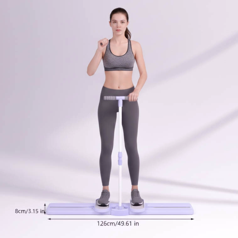 EJERCITADOR DE PIERNAS FITNESS LILA PRO MULTI-GYM - 2