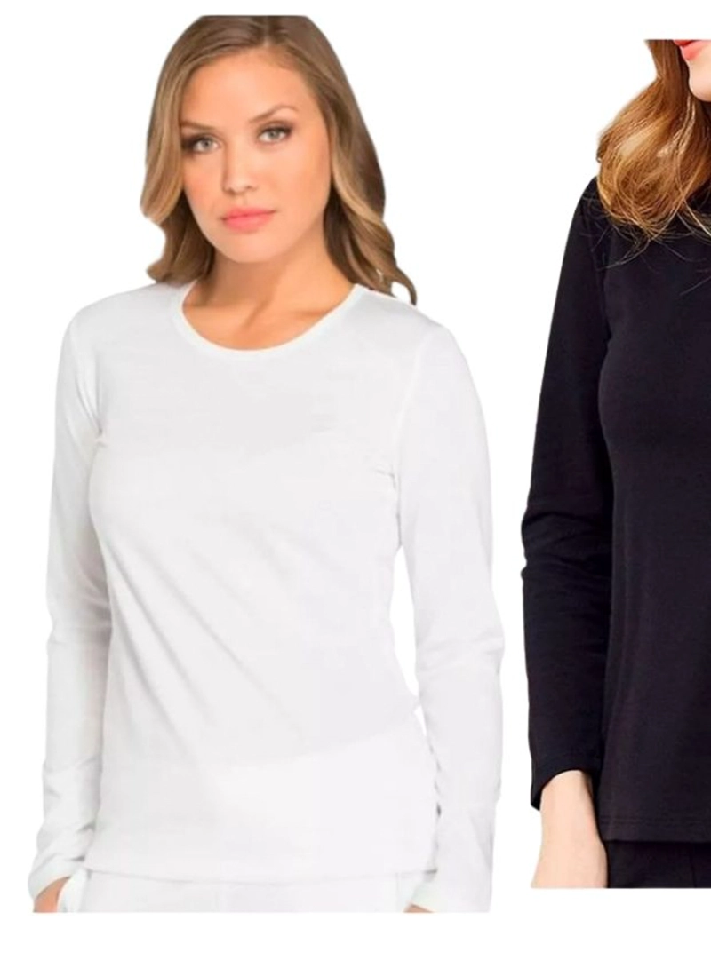 PACK 6 CAMISETA DE MUJER PRIMERA CAPA - FIBRA DE BAMBU 100% - 4