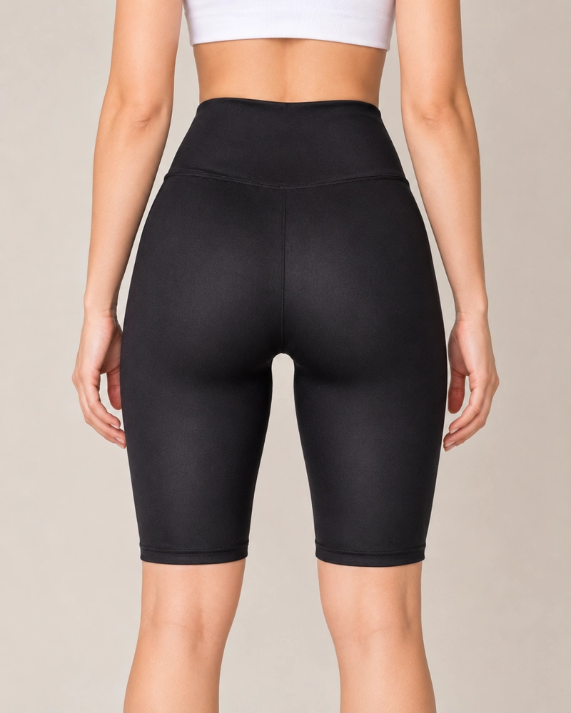 CALZA MUJER BIKER SHORTS SUPLEX ELASTICADO TIRO ALTO GYM - 5