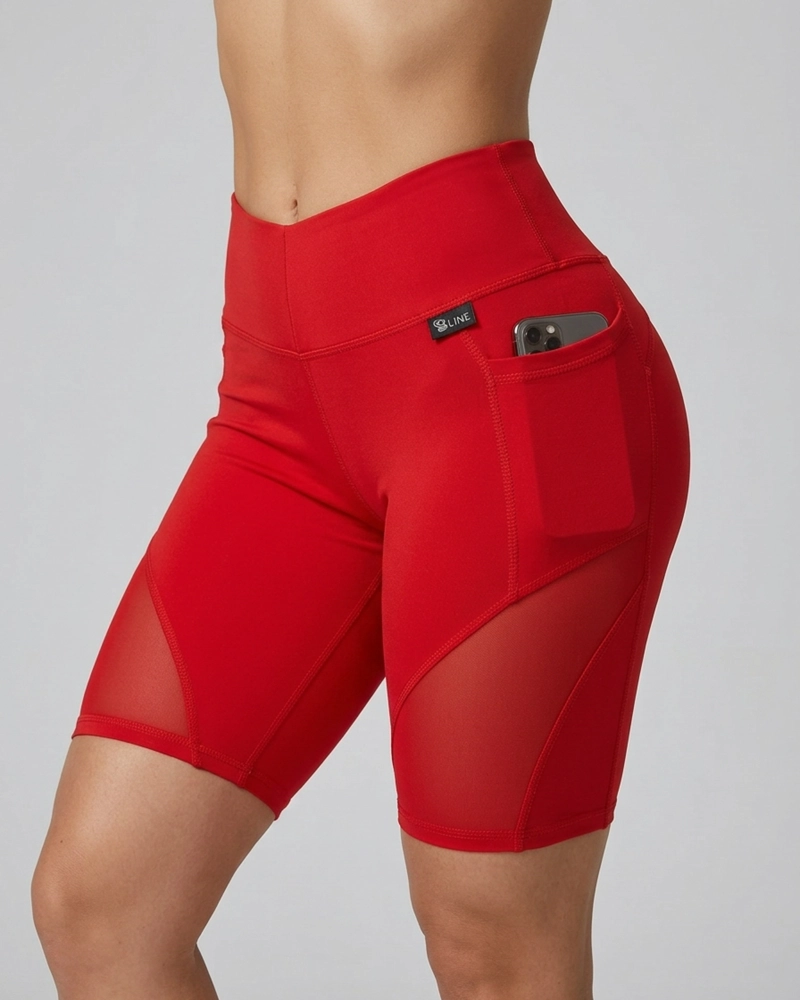 BIKER DEPORTIVA MUJER CON BOLSILLOS Y REALCE GLUTEO - 1