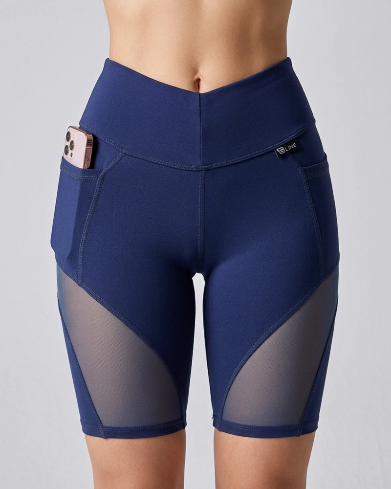 BIKER DEPORTIVA MUJER CON BOLSILLOS Y REALCE GLUTEO - 1