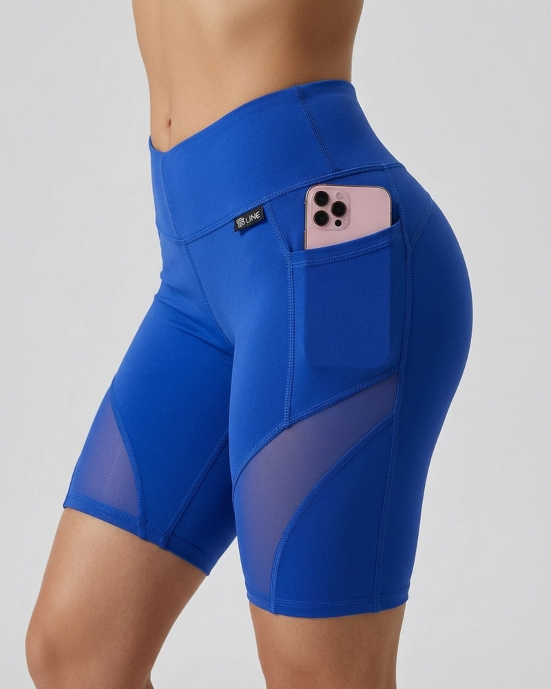 BIKER DEPORTIVA MUJER CON BOLSILLOS Y REALCE GLUTEO - 1