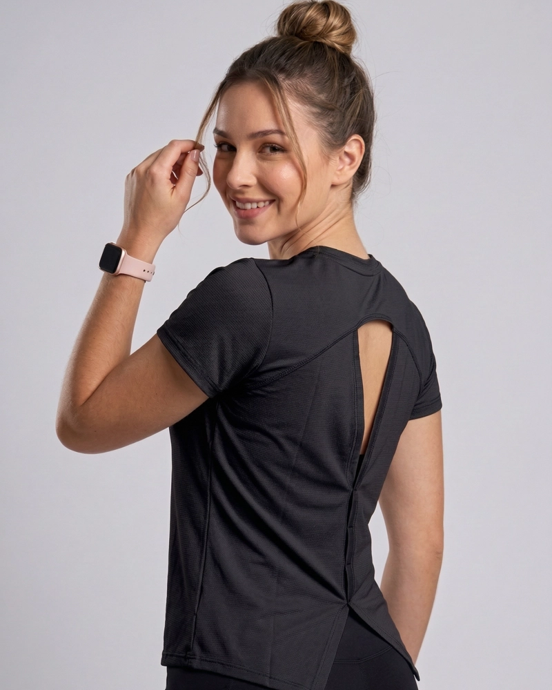 POLERA DEPORTIVA PREMIUM ELITE REALCE Y VENTILACION PRO - 2