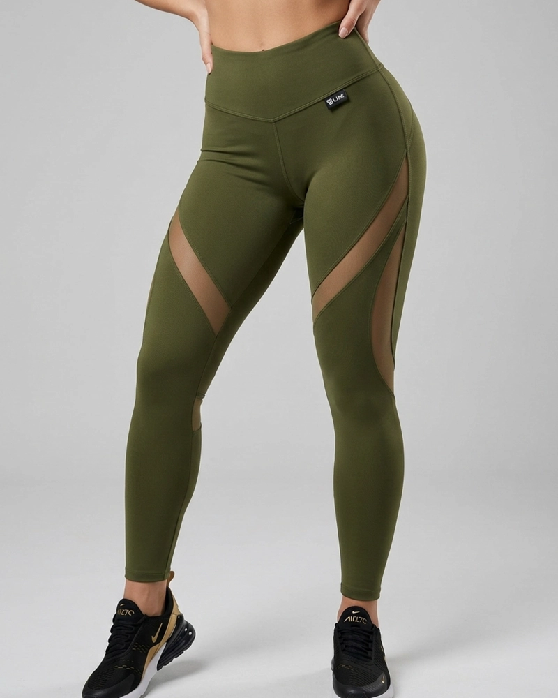 CALZA YOGA MUJER SUPLEX EFECTO WOW ESTILO MODERNO - A357 - 1