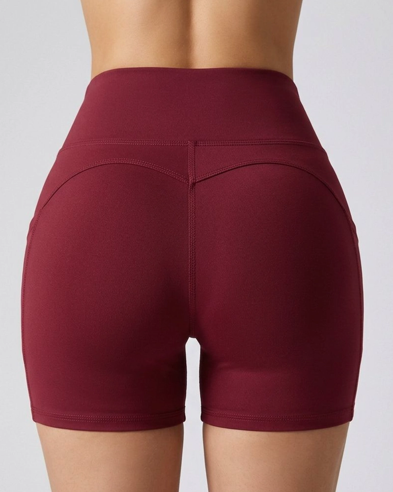 SHORT DEPORTIVO MUJER SUPLEX CON BOLSILLO Y MALLA - 3