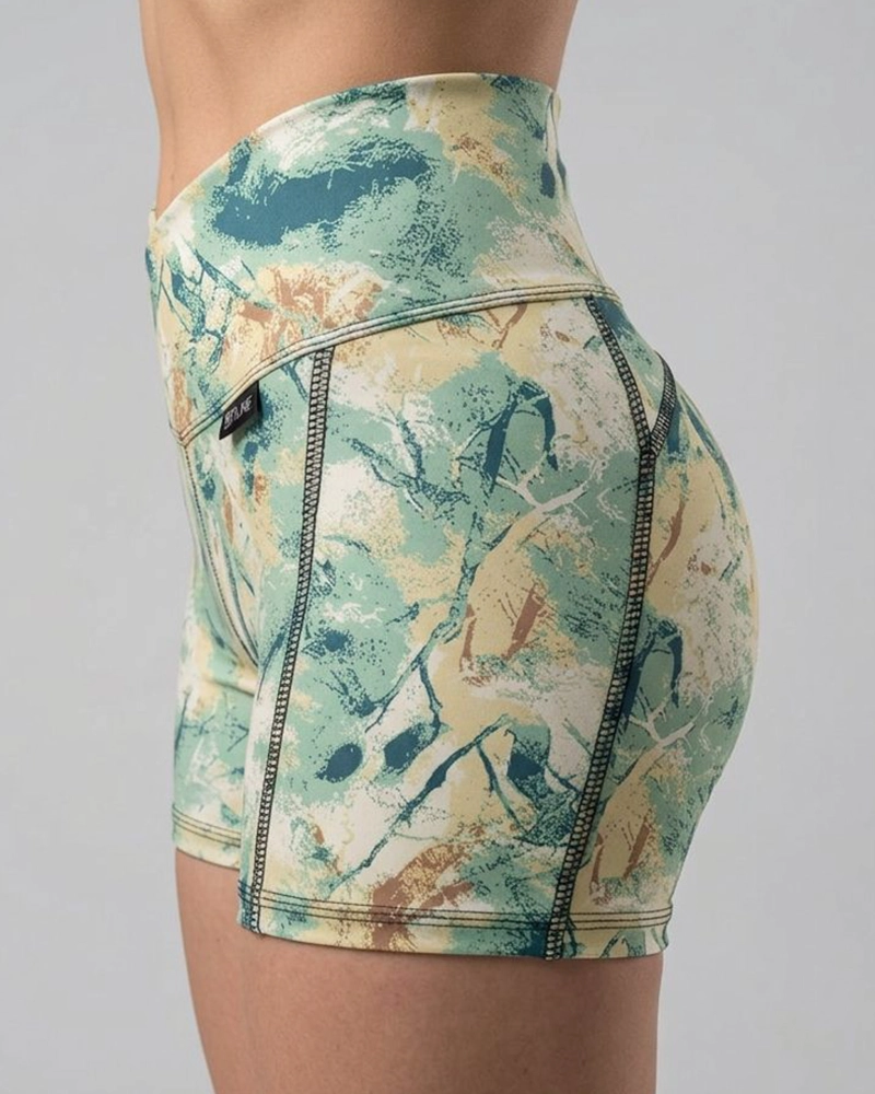 SHORT DEPORTIVO MUJER ESTAMPADO SUPLEX PUSH UP - 1