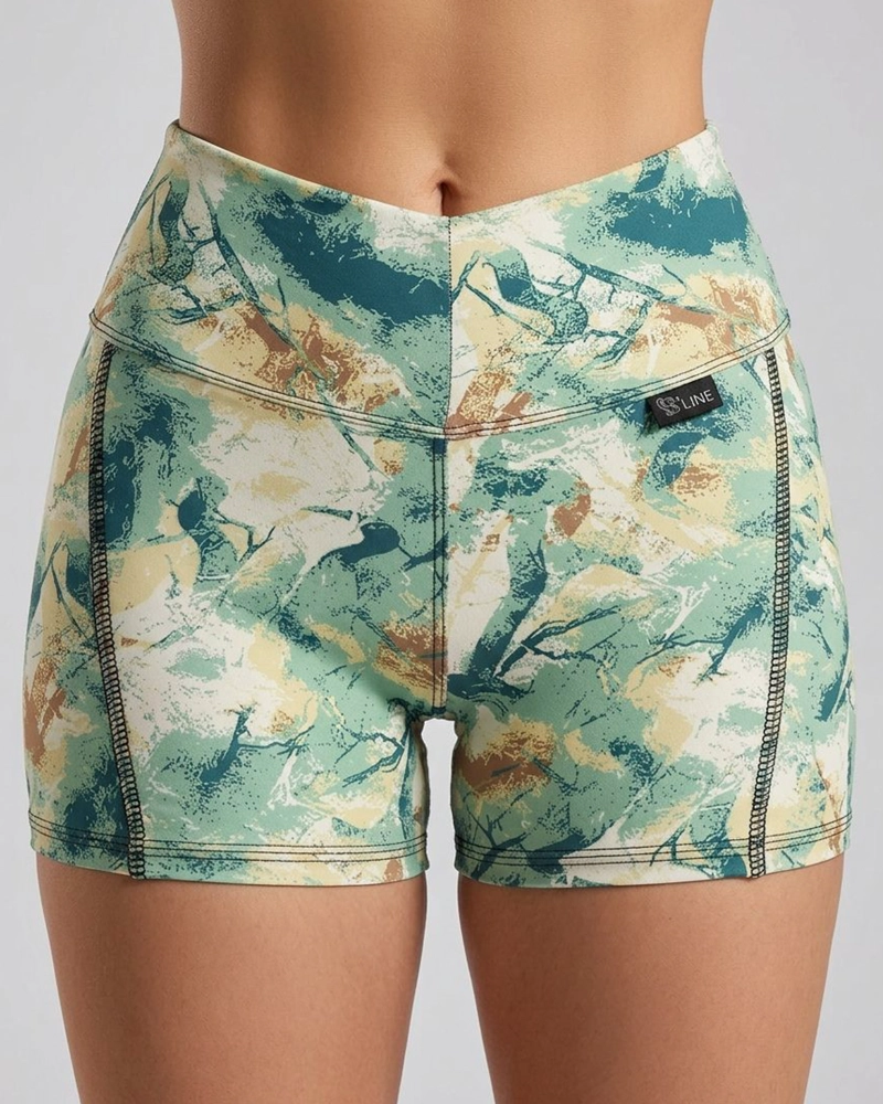 SHORT DEPORTIVO MUJER ESTAMPADO SUPLEX PUSH UP - 2