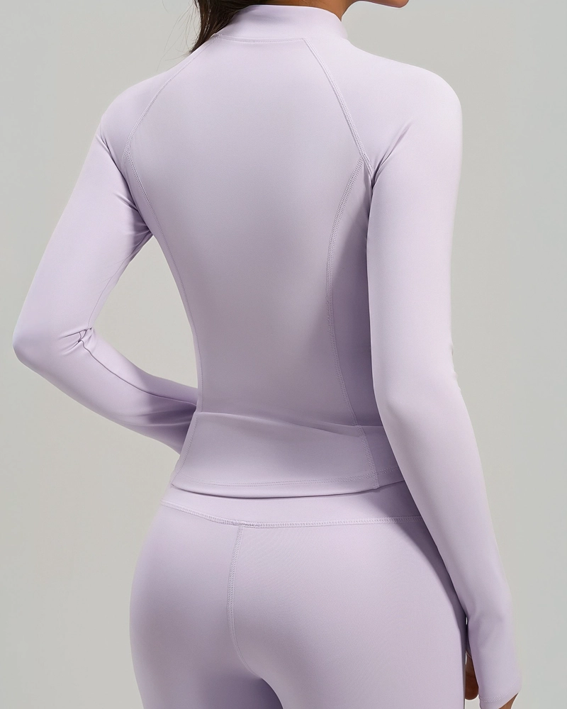 CHAQUETA DEPORTIVA MUJER CALCE FIT CON BOLSILLOS - JYT039 - 2