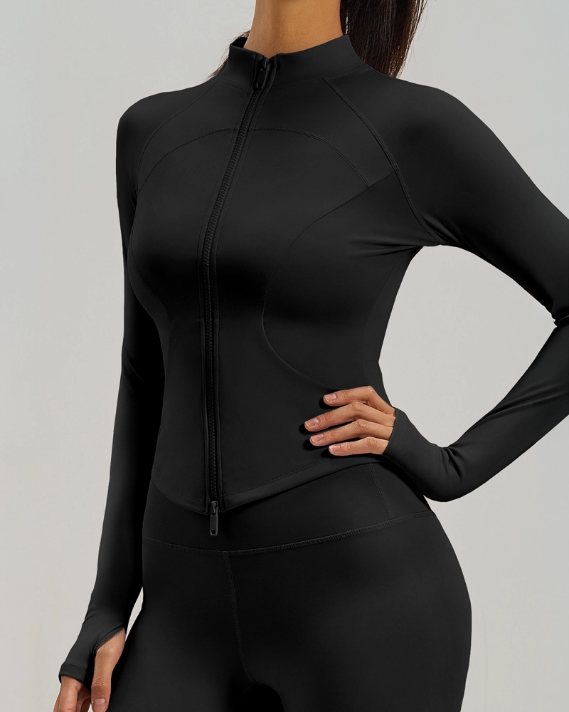 CHAQUETA DEPORTIVA MUJER CALCE FIT CON BOLSILLOS - JYT039 - 3