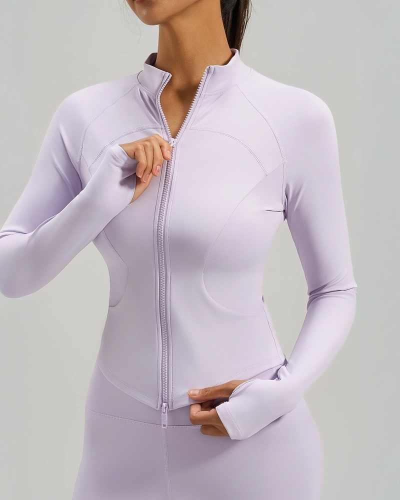 CHAQUETA DEPORTIVA MUJER CALCE FIT CON BOLSILLOS - JYT039 - 3