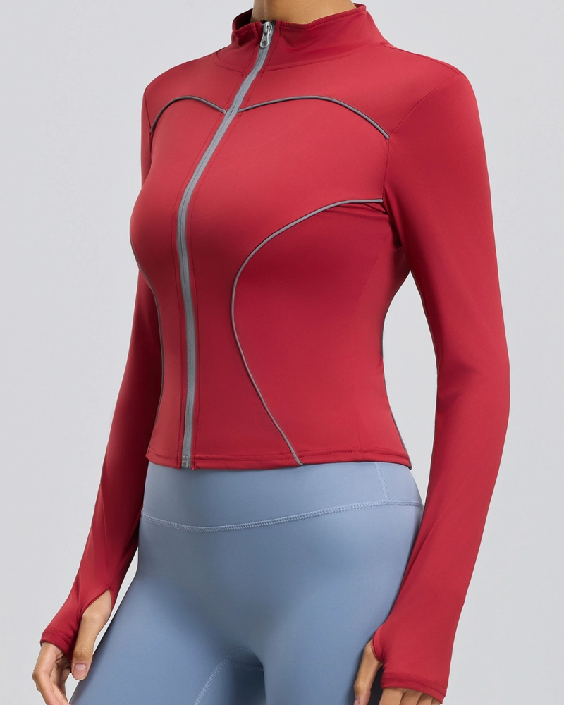 CHAQUETA REFLECTANTE MUJER DEPORTIVA MODELO VIRAL - JYT038 - 2