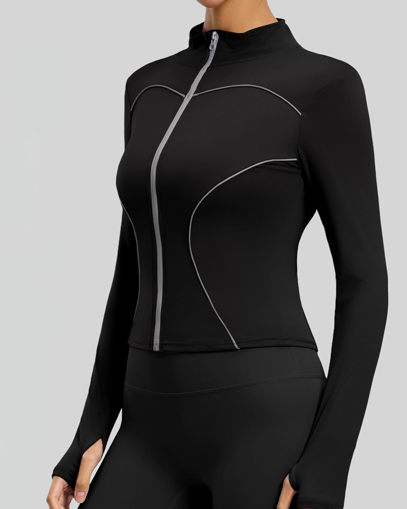 CHAQUETA REFLECTANTE MUJER DEPORTIVA MODELO VIRAL - JYT038 - 3
