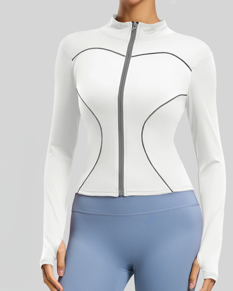 CHAQUETA REFLECTANTE MUJER DEPORTIVA MODELO VIRAL - JYT038 - 3