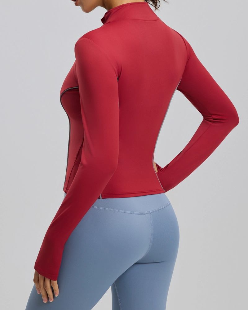 CHAQUETA REFLECTANTE MUJER DEPORTIVA MODELO VIRAL - JYT038 - 4